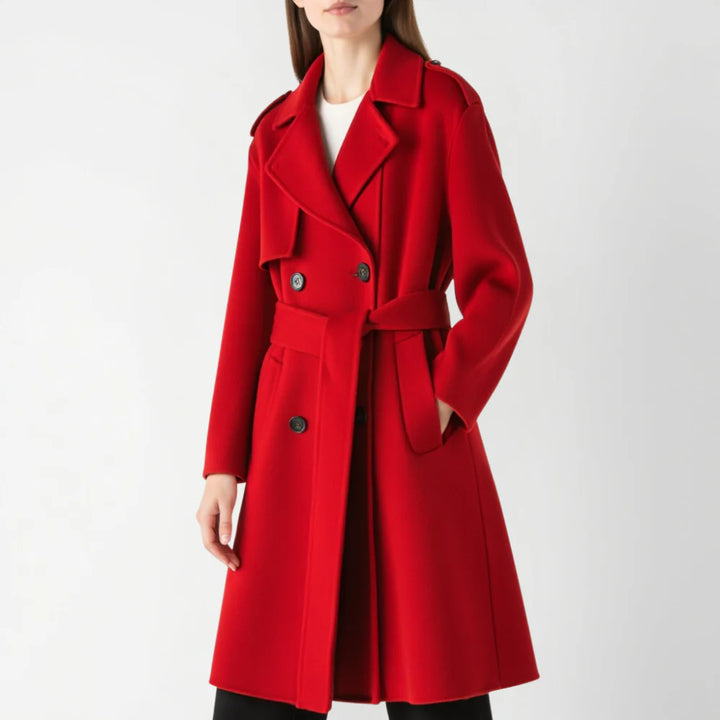 Ophelia Wool Trench Coat