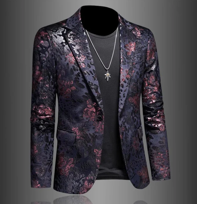 Jack Washington Rose Luminaire Blazer