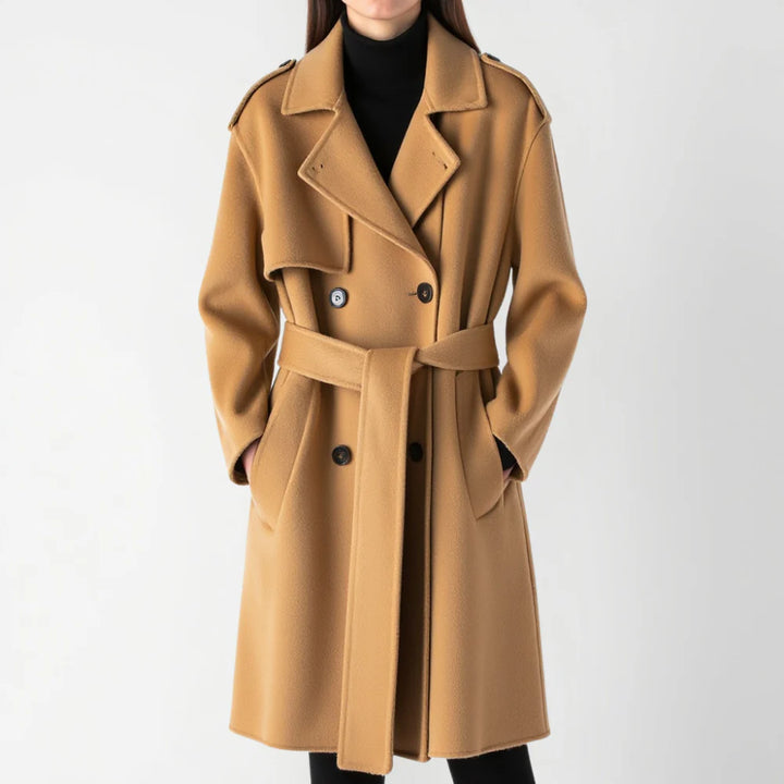 Ophelia Wool Trench Coat