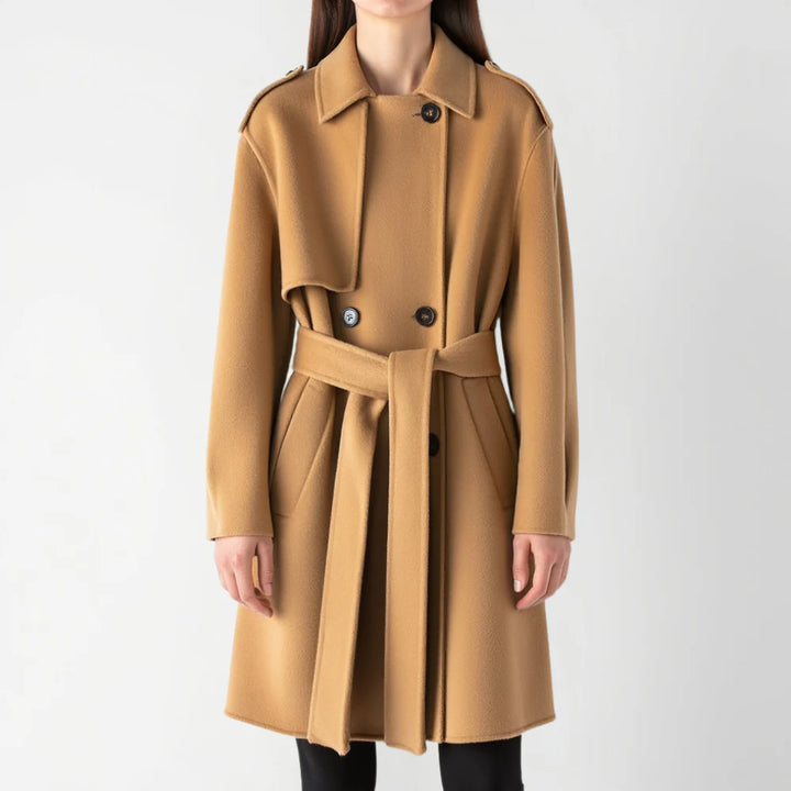 Ophelia Wool Trench Coat