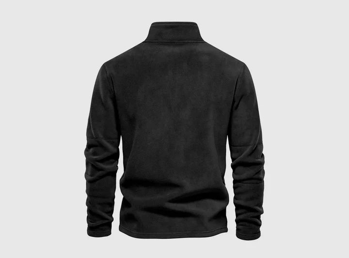 HUGO | Standing Neck Fleece Sweater