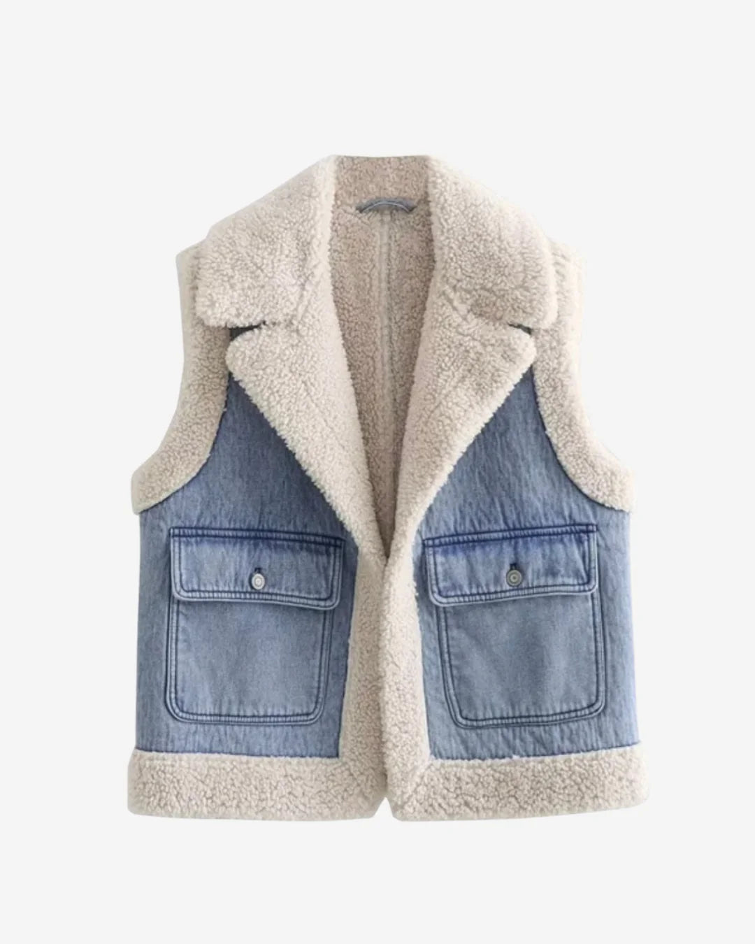 Juana | Sleeveless Jean Vest