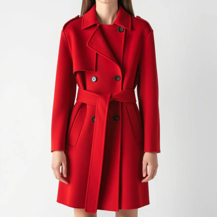 Ophelia Wool Trench Coat