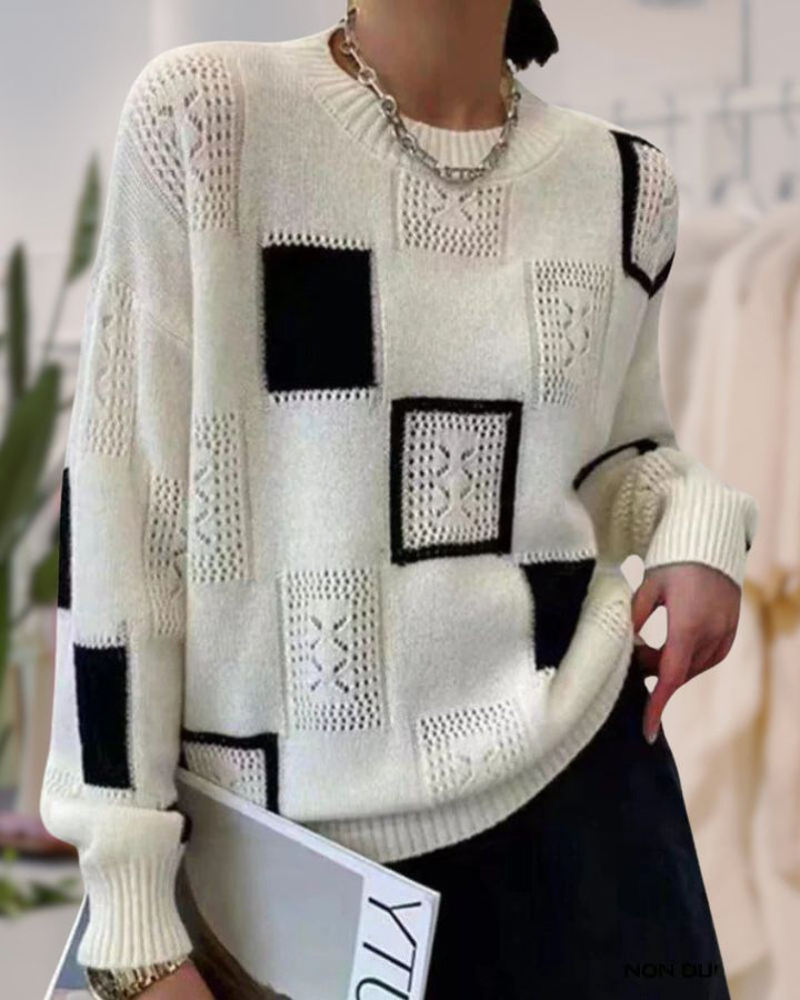 VOGUE | Blocks Design Cozy Sweater