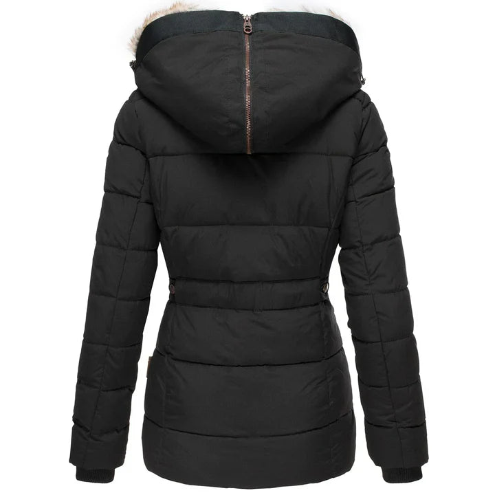 Carla™ - Comfortable warm winter jacket with fur