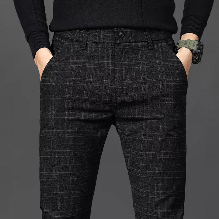 NORDLINE | Checked Trousers