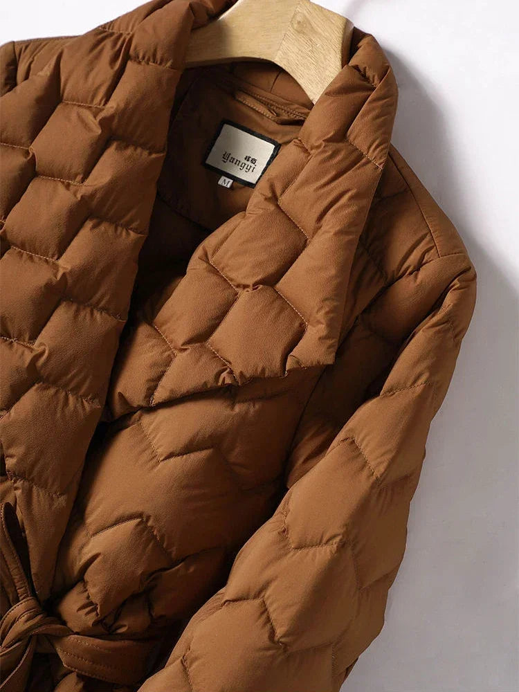 EMMA | BELTED DOWN PARKA