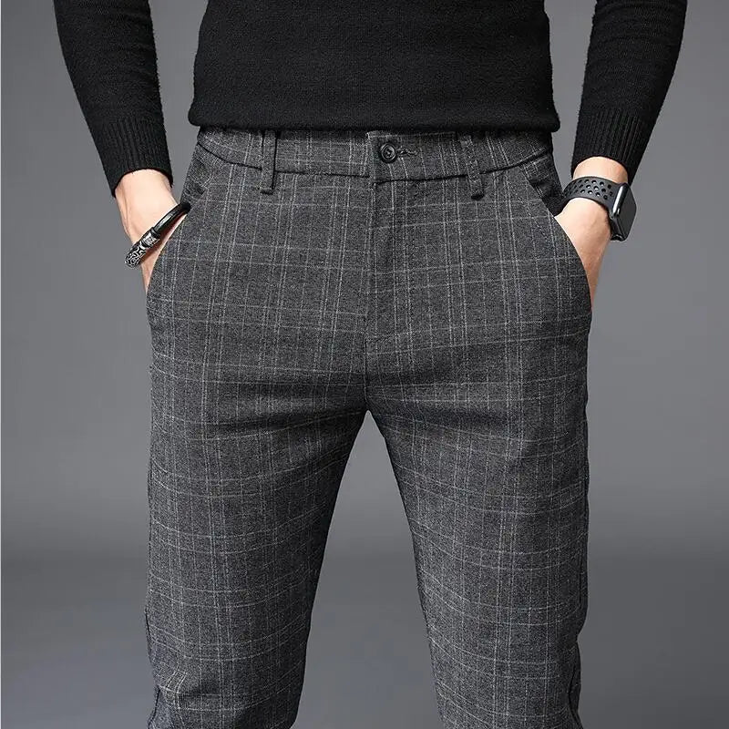 NORDLINE | Checked Trousers