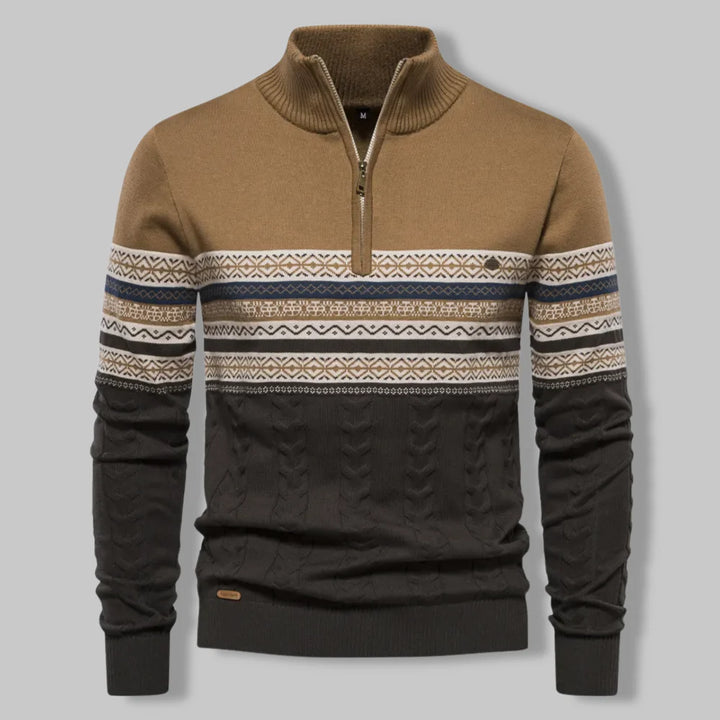 HARRISON | QUARTER ZIP SWEATER