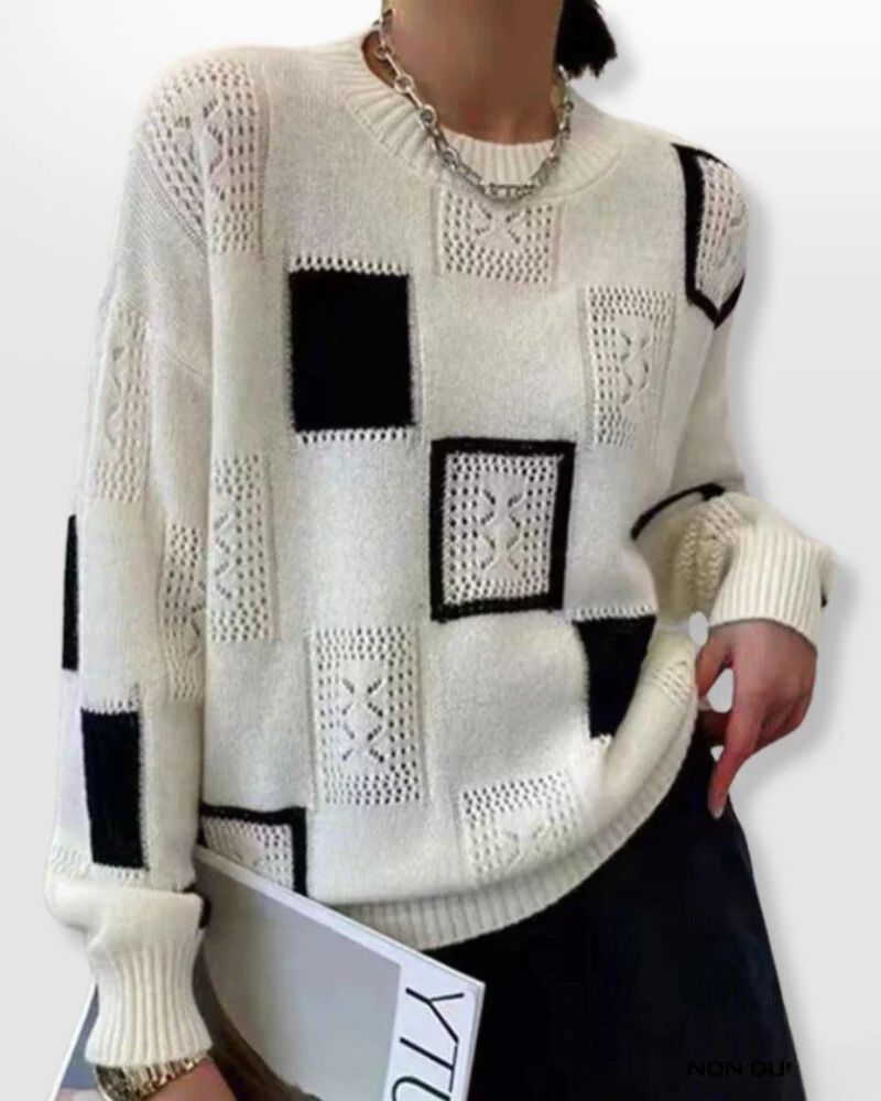 VOGUE | Blocks Design Cozy Sweater