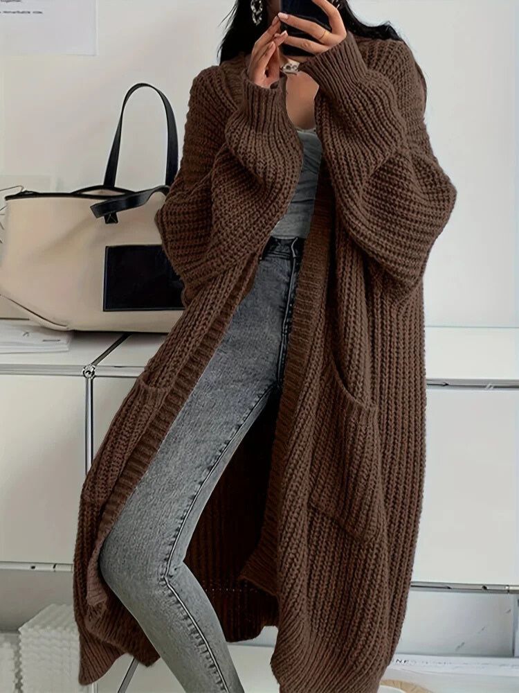 Knitted Oversized Cardigan