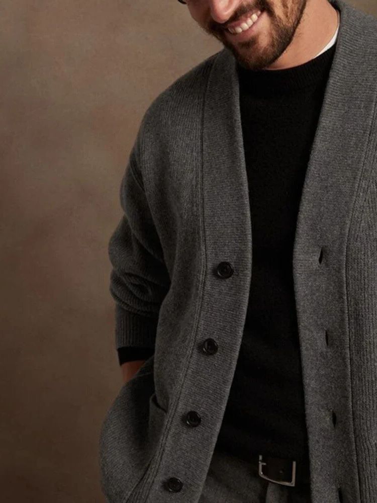 Classic Collar Cardigan