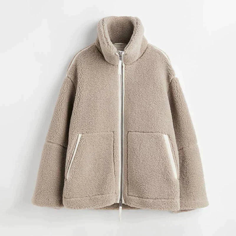 Mia | Cozy Teddy Jacket