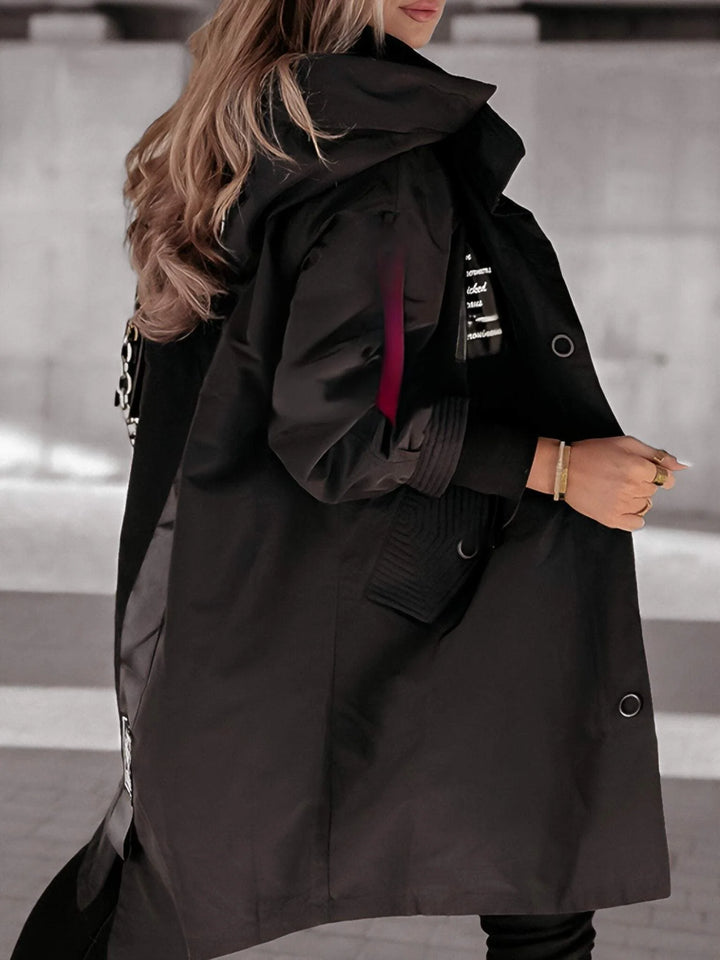 EMMA | LONG-SLEEVE HOODED JACKET