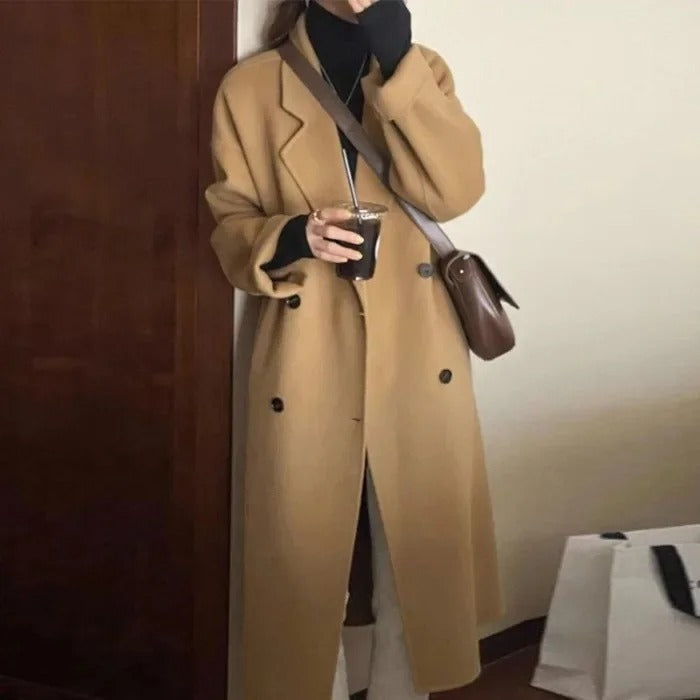 SOLO | Korean Woolen Overcoat