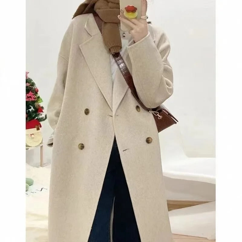 SOLO | Korean Woolen Overcoat