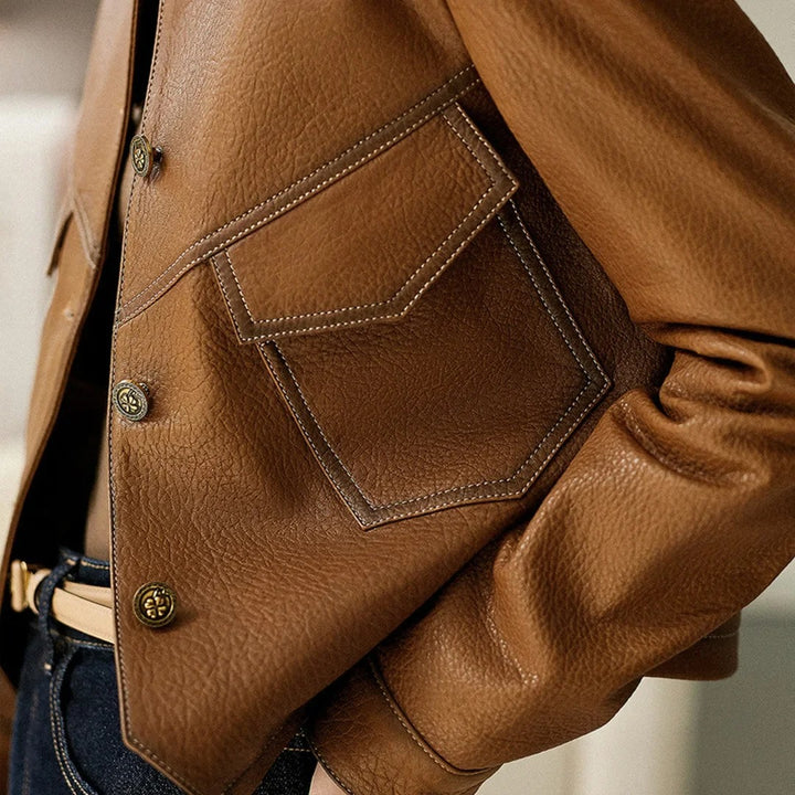 FAGUO | Faux  Leather Jacket