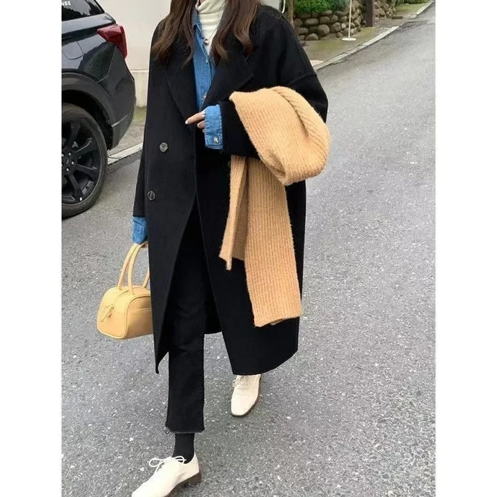 SOLO | Korean Woolen Overcoat