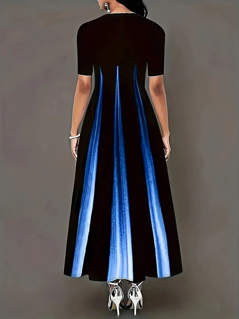 Celebrity Gradient Dress