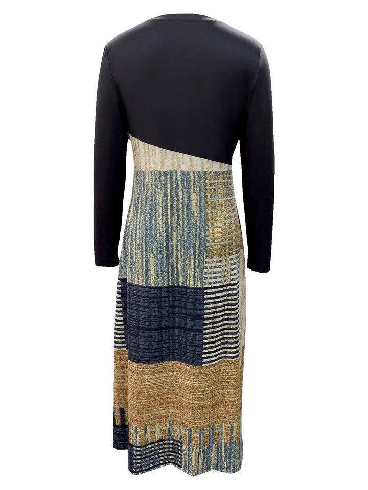 VOGUE n2 | Timeless Two-Tone Dress