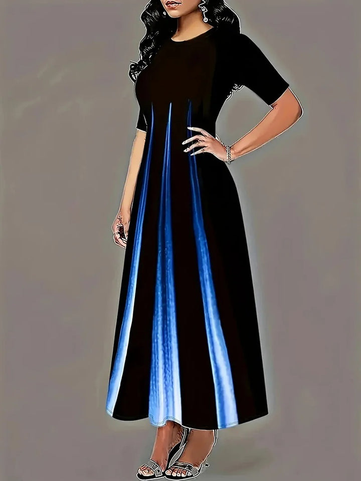 Celebrity Gradient Dress