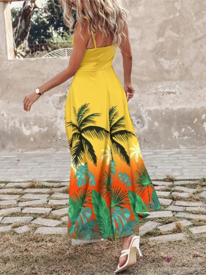 POKA | Boho Floral Long Dress