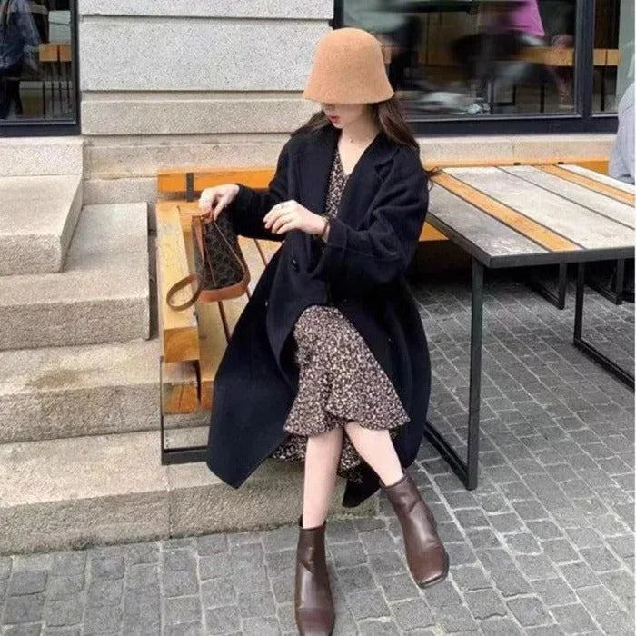 SOLO | Korean Woolen Overcoat