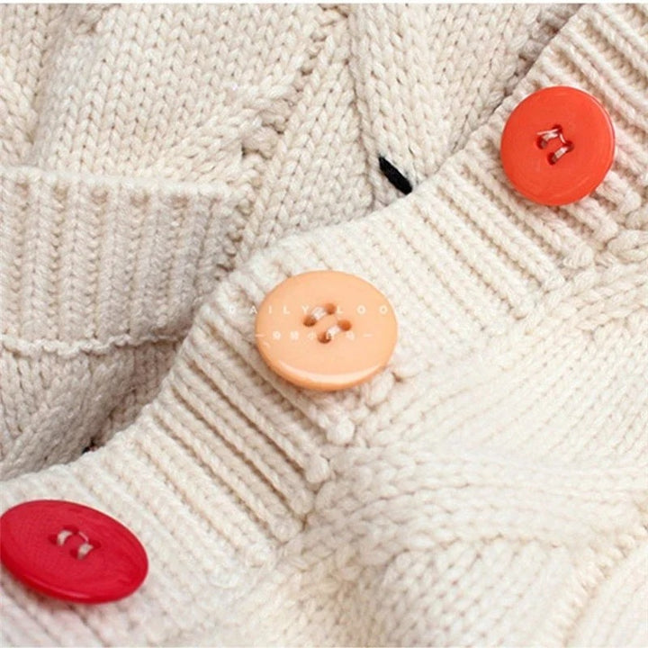 Embroidered Knitted Cardigan