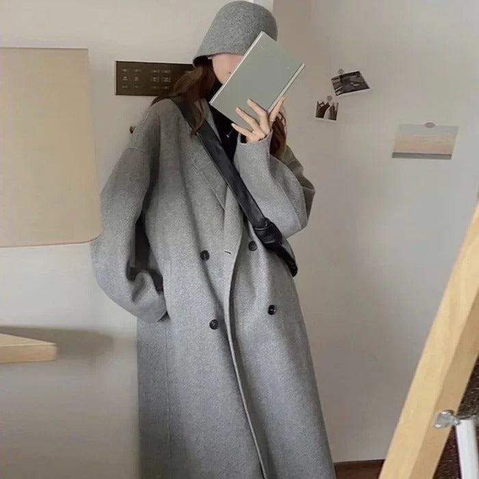 SOLO | Korean Woolen Overcoat