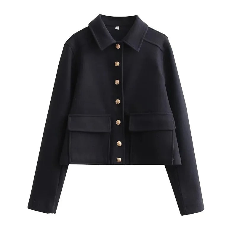 SOPHIE | Classic High-Street Button-Up Jacket