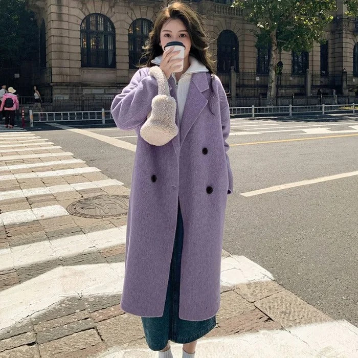 SOLO | Korean Woolen Overcoat