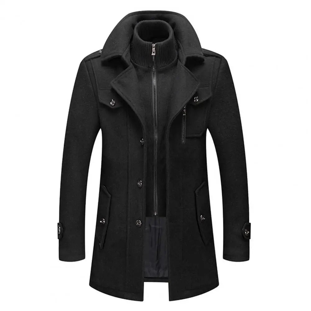 Prestige Smart-Casual Wool-Blend Coat