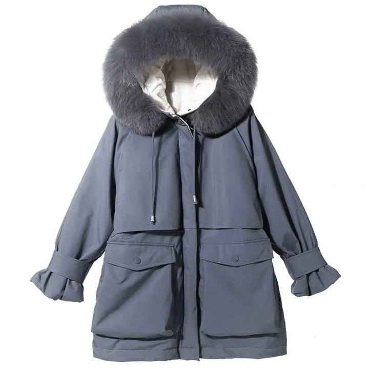 Arctic Elegance - Luxury Thermal Down Jacket